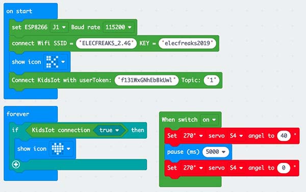 How to Build a micro:bit Remote Feeder with KidsIoT